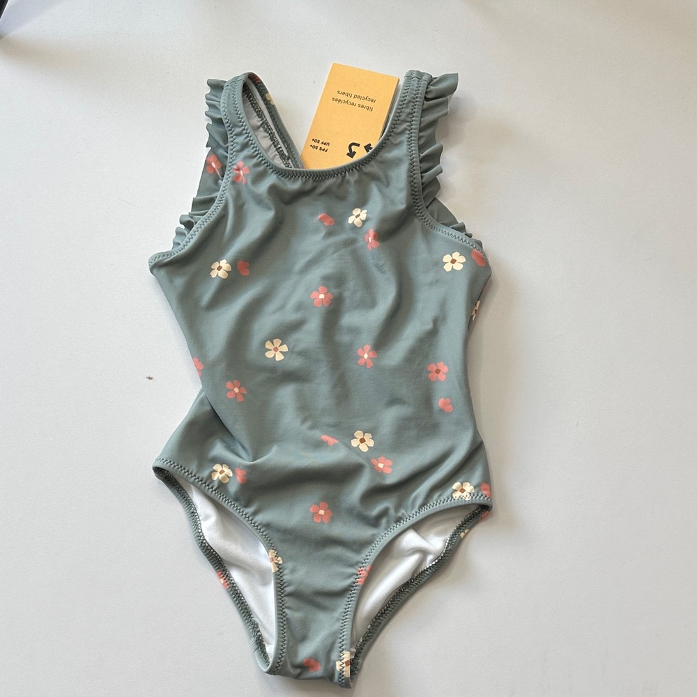 Miles the Label Floral Kids Swimwear- SPF 50+